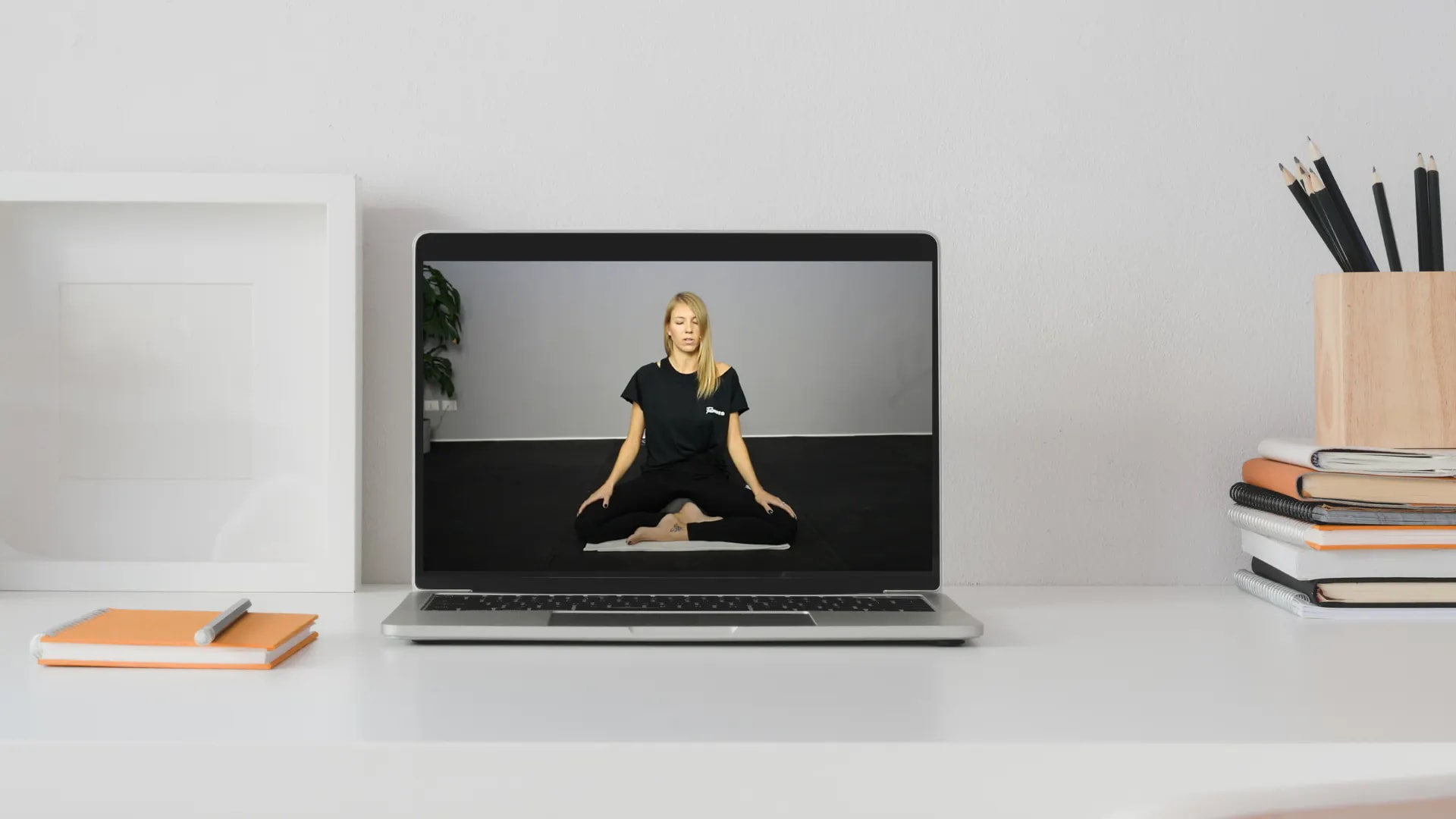 girl doing yoga
